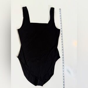 Old Navy Black Square Neck Bodysuit – Size L